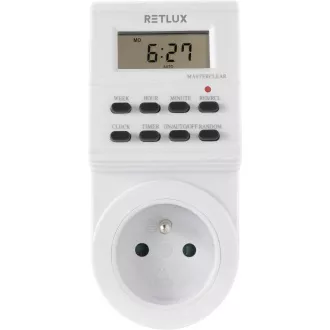 Întrerupător temporizator digital RST 13D RETLUX