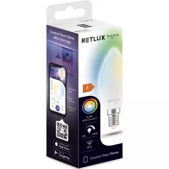 Bec RSH 100 C37 E14 4.5W RGB CCT RETLUX