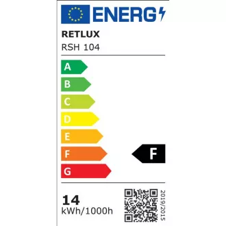 Bec RSH 104 A70 E27 14 W RGB CCT RETLUX
