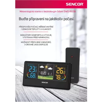 SWS 4100 B STAȚIE METEO SENCOR