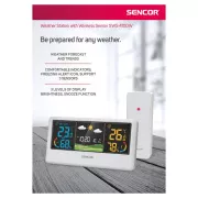 SWS 4100 W STAȚIE METEO SENCOR