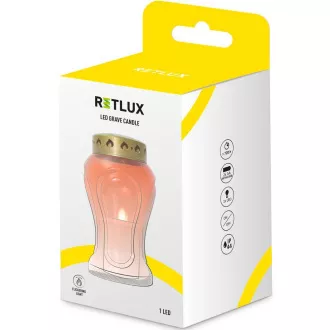 Lumânare cimitir RLC 39 LED 168MM RETLUX