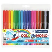 Marker Centropen 7550/18 18 culori 1mm