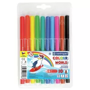 Marker Centropen 7550/10 10 culori 1mm
