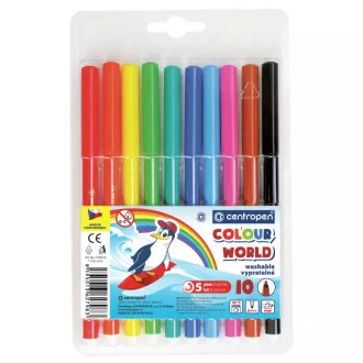 Marker Centropen 7550/10 10 culori 1mm