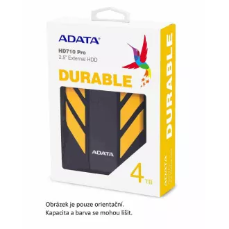 ADATA HDD extern 2TB 2, 5" USB 3.1 HD710 Pro, roșu