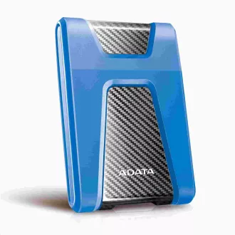 ADATA HDD extern 2TB 2, 5" USB 3.1 DashDrive Durable HD650, albastru (cauciuc, rezistent la șocuri)