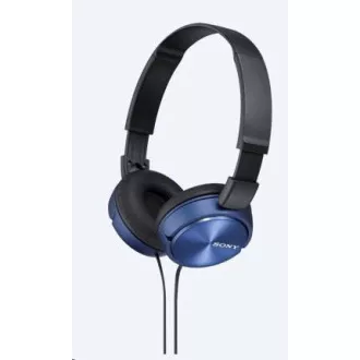 Căști stereo SONY MDR-ZX310, albastre
