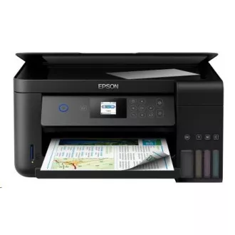 Imprimantă EPSON EcoTank L4160, 3 în 1, A4, 33 ppm, USB, Wi-Fi (Direct), LCD, SDreader