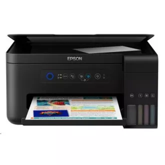 Imprimantă cu cerneală EPSON EcoTank L4150, 3 în 1, A4, 33 ppm, USB, Wi-Fi (Direct), EPSONconnect