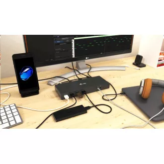 iTec USB 3.0 / USB-C 5K Stație de andocare universală iTec USB 3.0 / USB-C 5K Stație de andocare universală