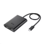 Adaptor iTec USB-C la Dual Display Port