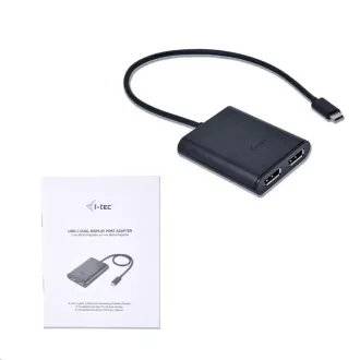 Adaptor iTec USB-C la Dual Display Port