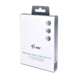Adaptor iTec USB-C la Dual Display Port