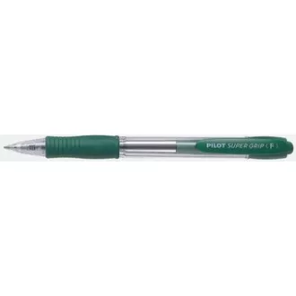 Pix Pilot Super Grip, corp verde, transparent / reumplere 2110
