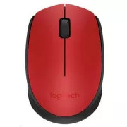 Mouse fără fir Logitech M171, roșu