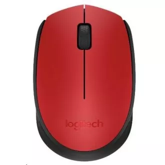 Mouse fără fir Logitech M171, roșu