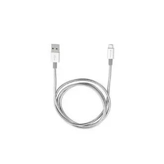 Cablu VERBATIM cablu Mirco B USB Cable Sync & Charge 100cm Silver 48862 Autocolant O2