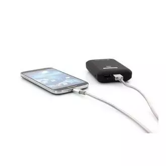 Cablu VERBATIM cablu Mirco B USB Cable Sync & Charge 100cm Silver 48862 Autocolant O2