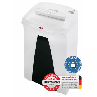 Tocător HSM Securio B22 (tăiat: Combinat 3, 9x30mm | intrare: 240mm | DIN: P-4 (3) | hârtie, capse, carduri de plastic) Tocător HSM Securio B22 (tăiat: Combinat 3, 9x30mm | intrare: 240mm | DIN: P-4 (3) | hârtie, capse, carduri de plastic)