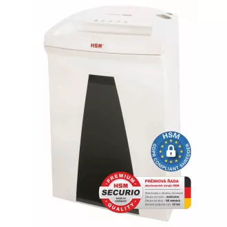 Tocător HSM Securio B24 (tăiat: Combinat 4, 5x30mm | intrare: 240mm | DIN: P-4 (3) | hârtie, capse, carduri de plastic, CD) Tocător HSM Securio B24 (tăiat: Combinat 4, 5x30mm | intrare: 240mm | DIN: P-4 (3) | hârtie, capse, carduri de plastic, CD)