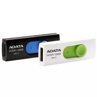 ADATA Flash Drive 128GB UV320, USB 3.1 Dash Drive, negru/albastru
