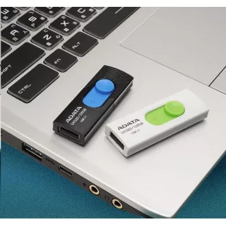 ADATA Flash Drive 128GB UV320, USB 3.1 Dash Drive, negru/albastru
