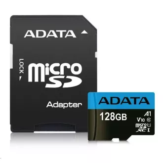 Card ADATA MicroSDXC 128 GB Adaptor Premier UHS-I Clasa 10+