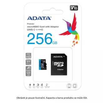 Card ADATA MicroSDXC 128 GB Adaptor Premier UHS-I Clasa 10+