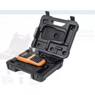 Imprimantă de etichete BROTHER PT-E110VP - 12mm, benzi TZe - marker - pentru electricieni - cu carcasă