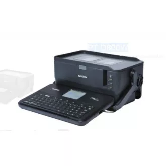 Imprimantă de etichete BROTHER PT-D800W - 36mm, benzi TZe, imprimantă cu afișaj color mare, WIFI, tastatură