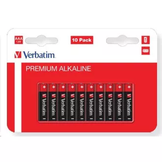Baterie alcalina VERBATIM AA Pachet 10 / LR6
