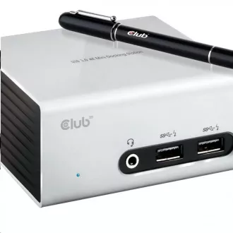 Mini stație de andocare Club3D USB 3.0 4K30Hz UHD (HDMI / DVI / 4x USB 3.1 / Ethernet / Audio) Mini stație de andocare Club3D USB 3.0 4K30Hz UHD (HDMI / DVI / 4x USB 3.1 / Ethernet / Audio)