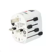 Adaptor de voiaj SKROSS PRO, 6.3A max., împământat, universal pentru întreaga lume
