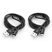Cablu USB VERBATIM Micro B Sincronizare și încărcare 100 cm (negru) + Cablu USB Sincronizare și încărcare Verbatim Micro B 100 cm (negru)