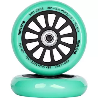 Roți de rezervă pentru scuter freestyle 100 mm, aluminiu, 2 buc, auriu