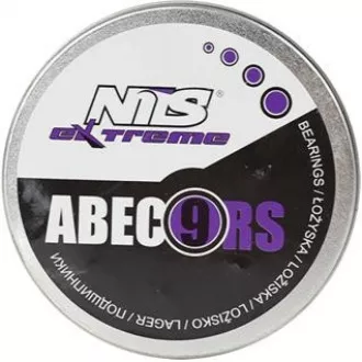 Rulmenți de înlocuire NEX ABEC-9 RS Carbon în cutie, 8 bucăți