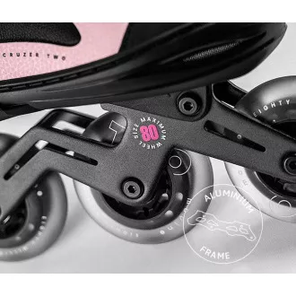 Patine cu rotile Movino Cruzer Two, roz, 38-41