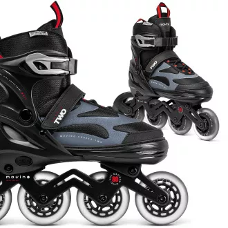 Patine cu rotile Movino Cruzer Two, Gri, 38-41