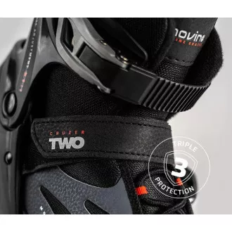 Patine cu rotile Movino Cruzer Two, Gri, 38-41