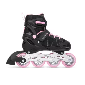 Patine cu rotile Movino Cruzer One, roz, 38-41