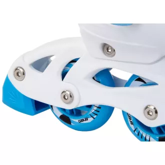 Patine cu rotile 4 in 1 Enero KIDS - albastru-alb, 34-37 Patine cu rotile 4 in 1 Enero KIDS - albastru-alb, 34-37
