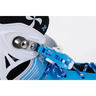 Patine cu rotile 4 in 1 Enero KIDS - albastru-alb, 34-37 Patine cu rotile 4 in 1 Enero KIDS - albastru-alb, 34-37