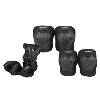 Set de 3 protectoare pentru bebelusi Cariboo®, negre