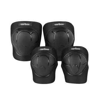 Set de 3 protectoare pentru bebelusi Cariboo®, negre
