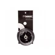 Roți de rezervă pentru scuter freestyle 110mm, aluminiu, 2 buc, negru-argintiu
