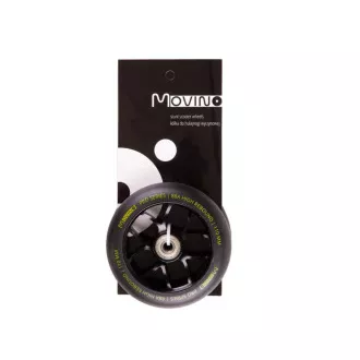 Roți de rezervă pentru scuter freestyle 110mm, aluminiu, 2 buc, negru-argintiu