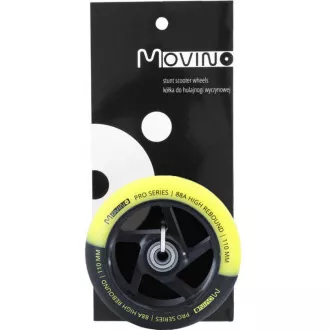 Roti de rezerva MOVINO pentru trotineta freestyle 100mm, PP, 2 buc, Negru