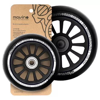 Roti de rezerva MOVINO pentru trotineta freestyle 100mm, PP, 2 buc, Negru