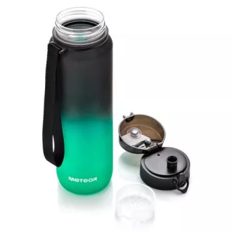 Sticla sport Tritan MTR, 1000 ml, Negru-verde